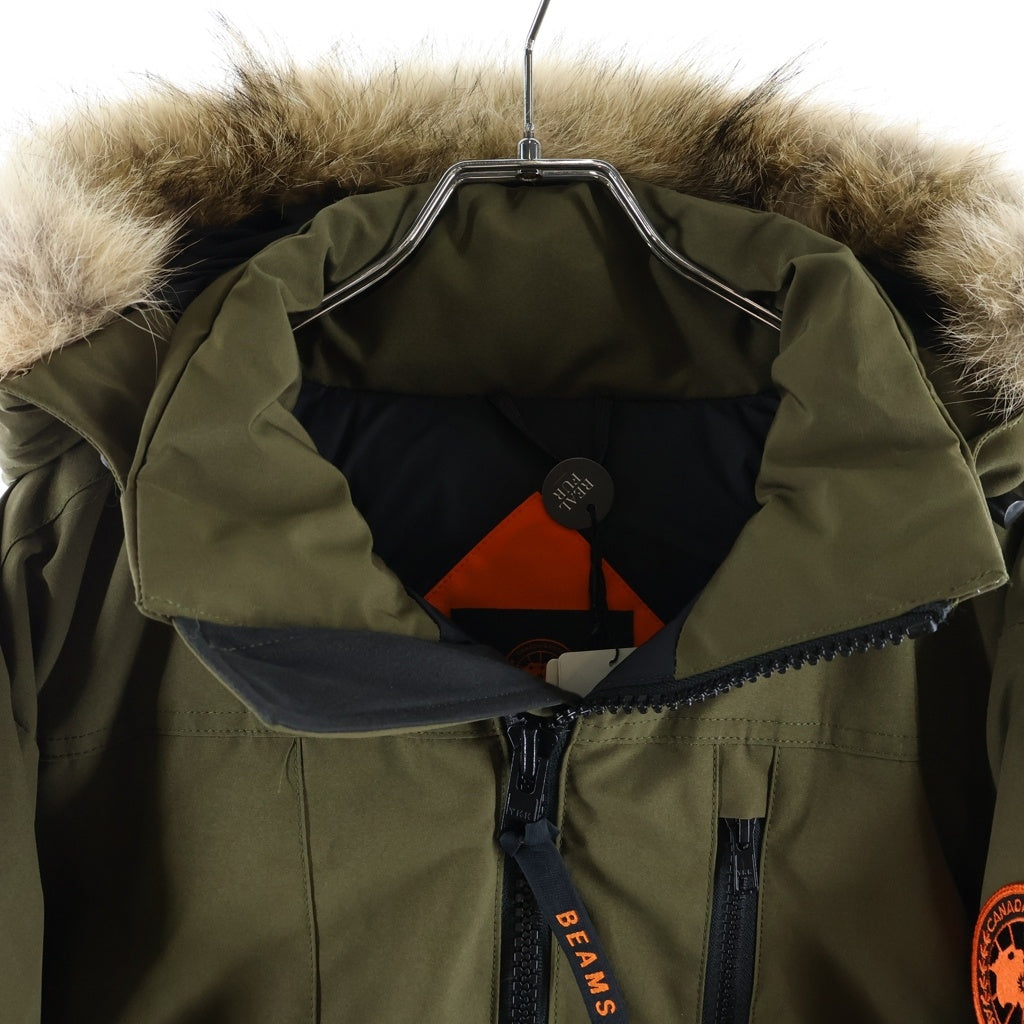 CANADA GOOSE(カナダグース) 21AW ×BEAMS Borden Bomber Jacket 45周年記念 ビームス ボーデン ボンバージャケット カーキ 7968MJB