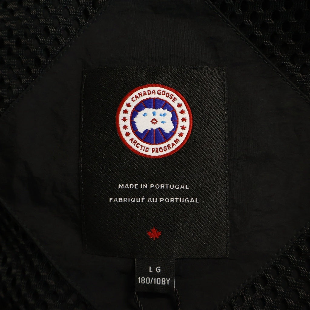 CANADA GOOSE(カナダグース) Faber Hoody Black Label ロゴパッチ フェーバー フーディー ブラックレーベル マウンテンパーカー ブラック 2440MB