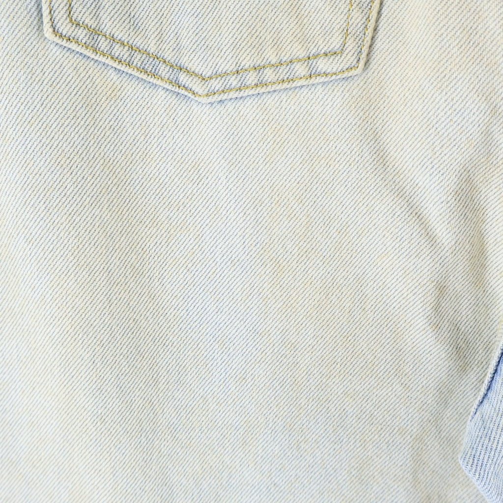 Maison Margiela(メゾンマルジェラ) 15SS SPLICING DENIM PANT スプライシング ドッキング デニム ストレートパンツ インディゴ S51LA0075 S30513 レディース