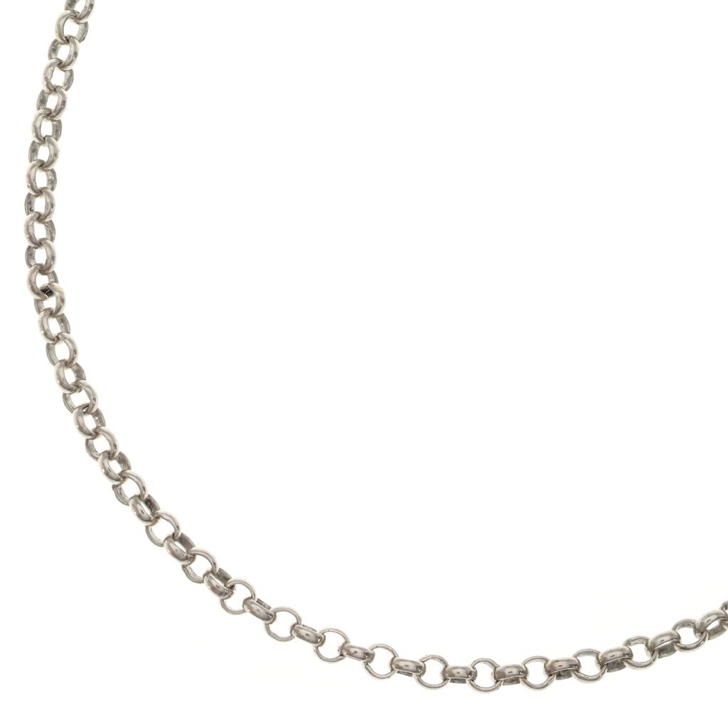 CHROME HEARTS(クロムハーツ) NECKCHAIN R20 ロールチェーンネックレス 20inch シルバー BCA084 レディース