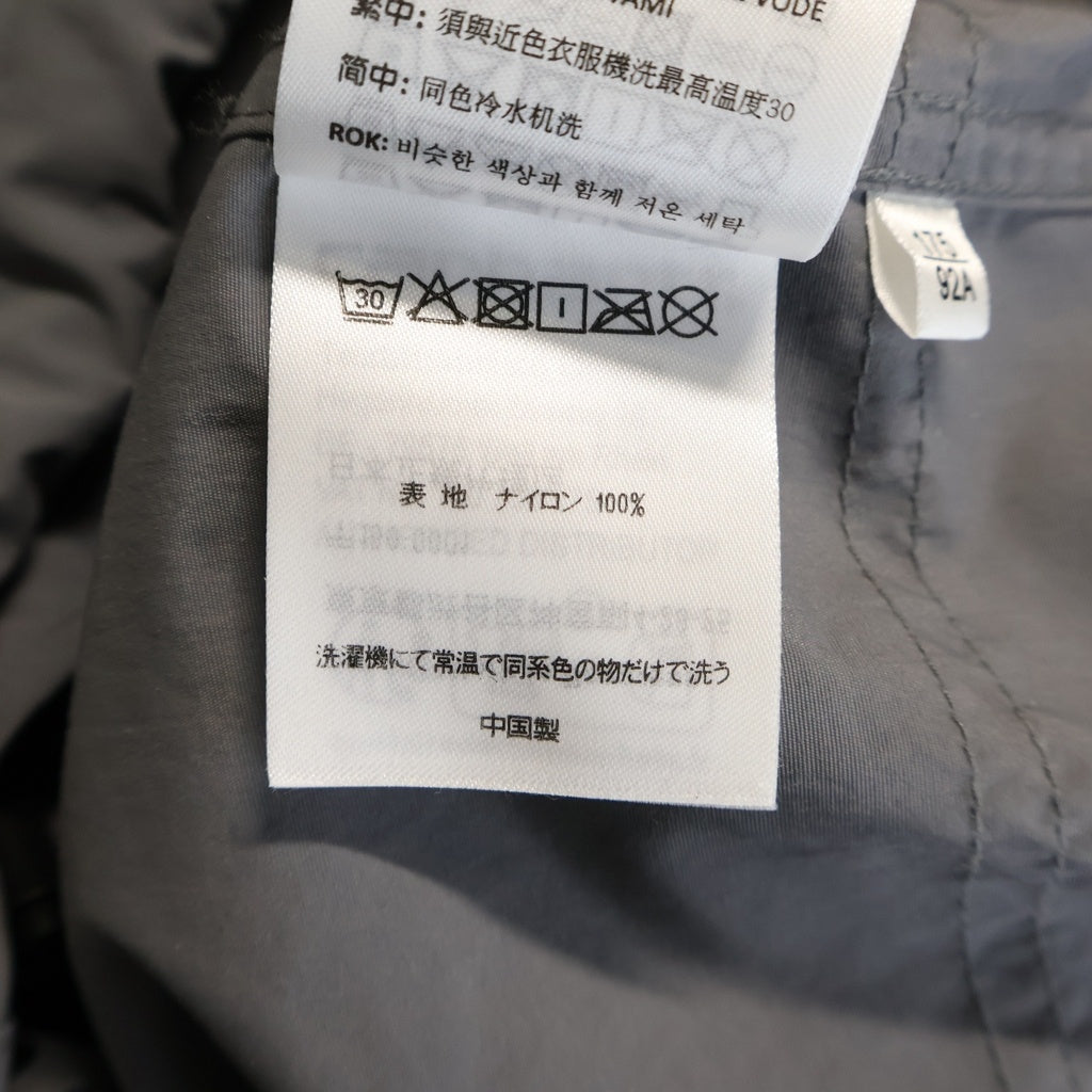 Carhartt WIP(カーハート ダブリューアイピー) SWIZZLE WINDBREAKER スウィズル ウィンドブレーカー フーデッド ナイロンジャケット グレー A241005