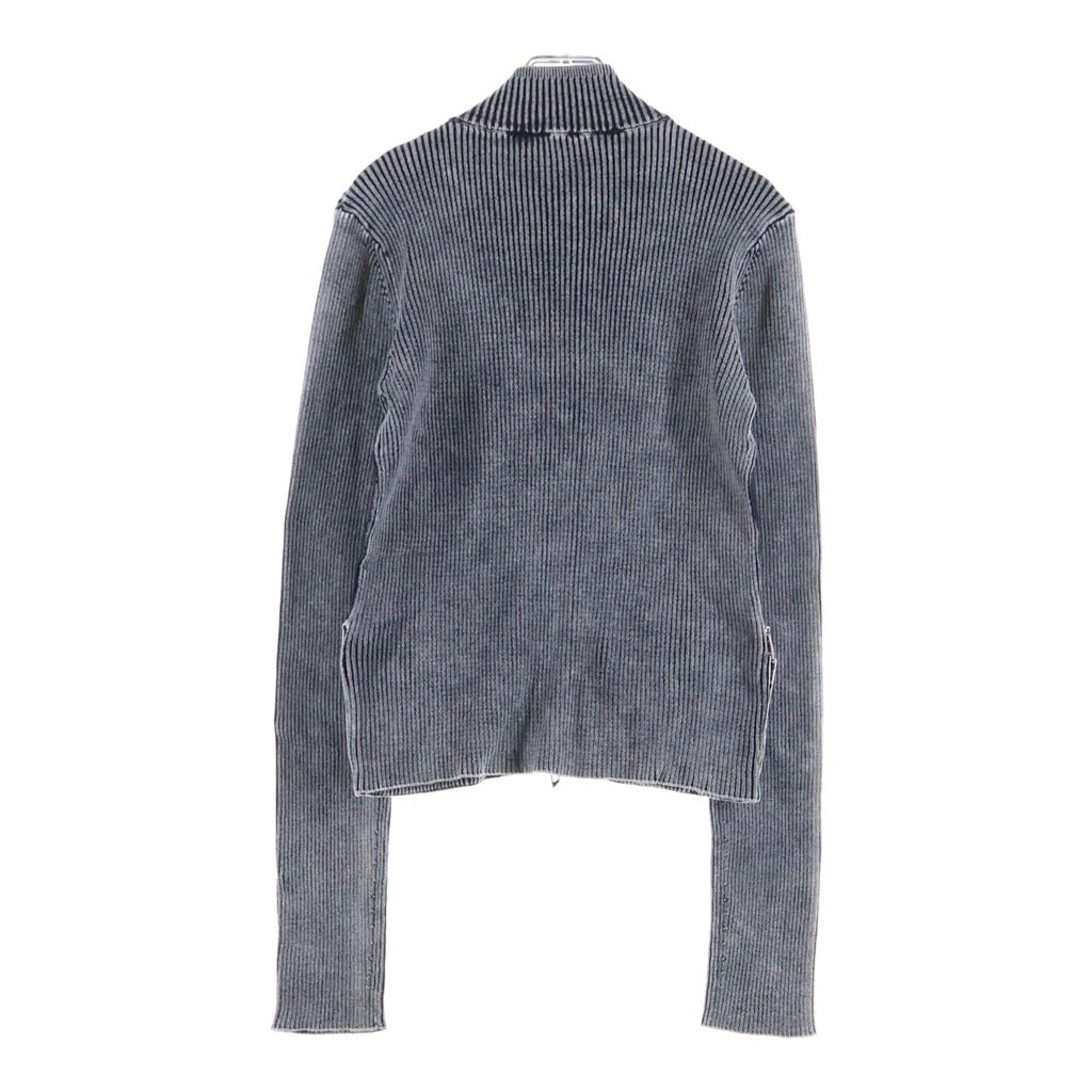 DIESEL(ディーゼル) M-MELISSA エムメリッサ デニム切り替え ニットカーディガン レディース グレー A16895