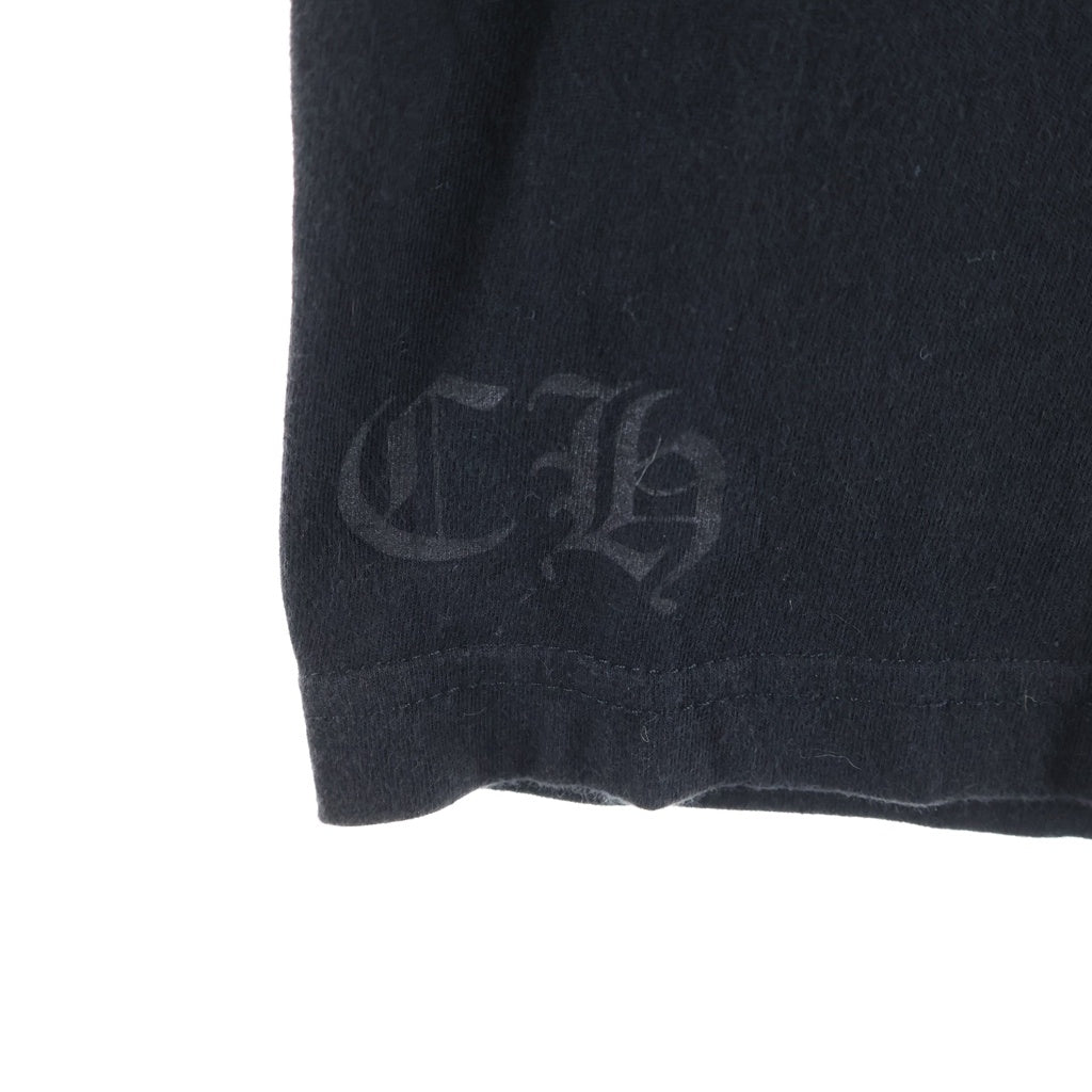 CHROME HEARTS(クロムハーツ) HORSESHOE S/S TEE ホースシュープリント ポケット半袖Tシャツ カットソー ブラック