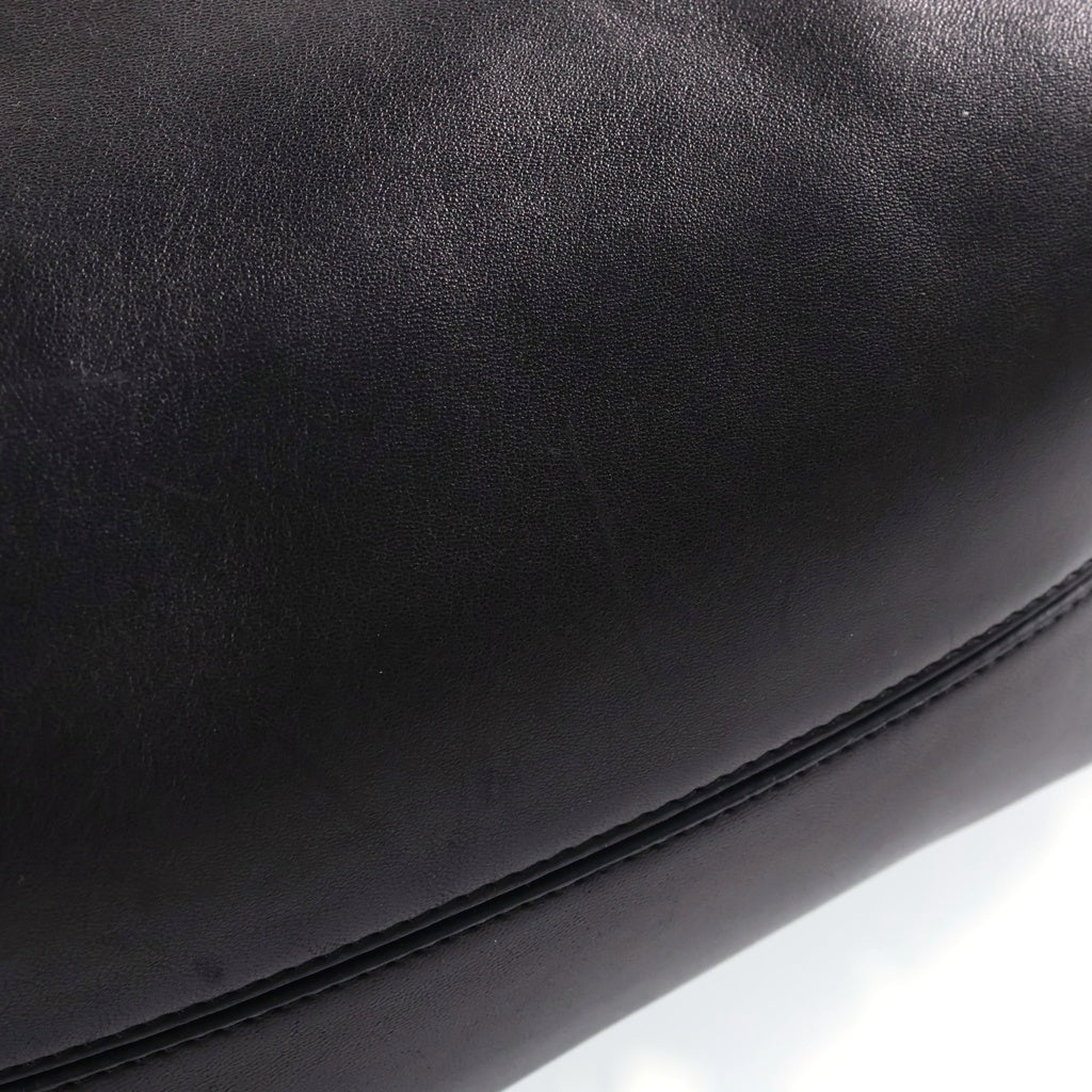 LOEWE(ロエベ) FLAMENCO KNOT BAG フラメンコ ノット 26 アナグラムロゴ レザーショルダーバッグ ブラック 334.87.K63 レディース