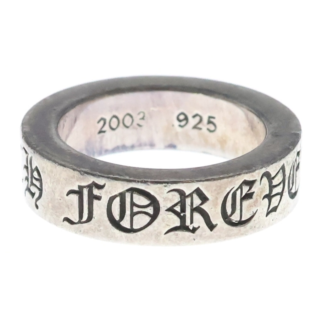 CHROME HEARTS(クロムハーツ) 6mm SPACER FOREVER 6mmスペーサーリング フォーエバーシルバーBCA337