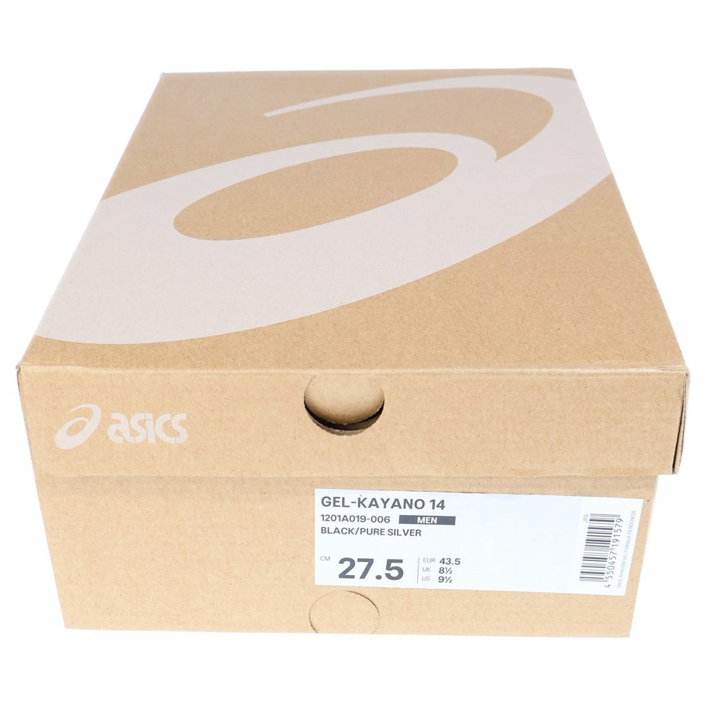 ASICS(アシックス) GEL-KAYANO 14 ゲルカヤノ ローカットスニーカー ブラック US9.5/27.5cm 1201A019