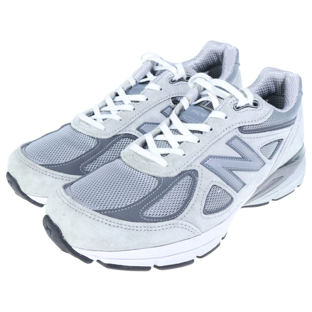New Balance(ニューバランス) スウェードメッシュ ローカットスニーカー グレー US9.5/27.5cm U990GR4