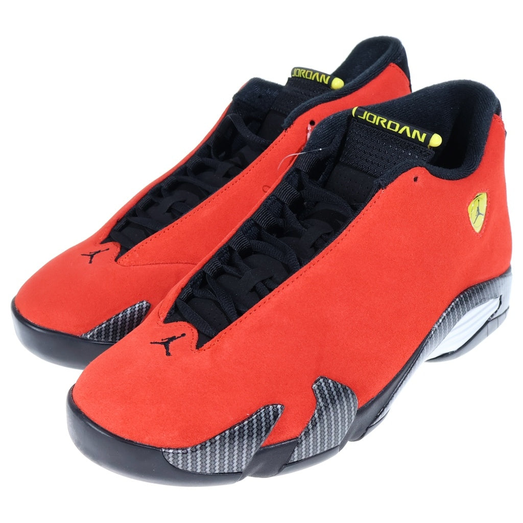 NIKE(ナイキ) AIR JORDAN 14 FERRARI エアジョーダン14 フェラーリ ミドルカットスニーカー レッド US10/28cm IF5015-600