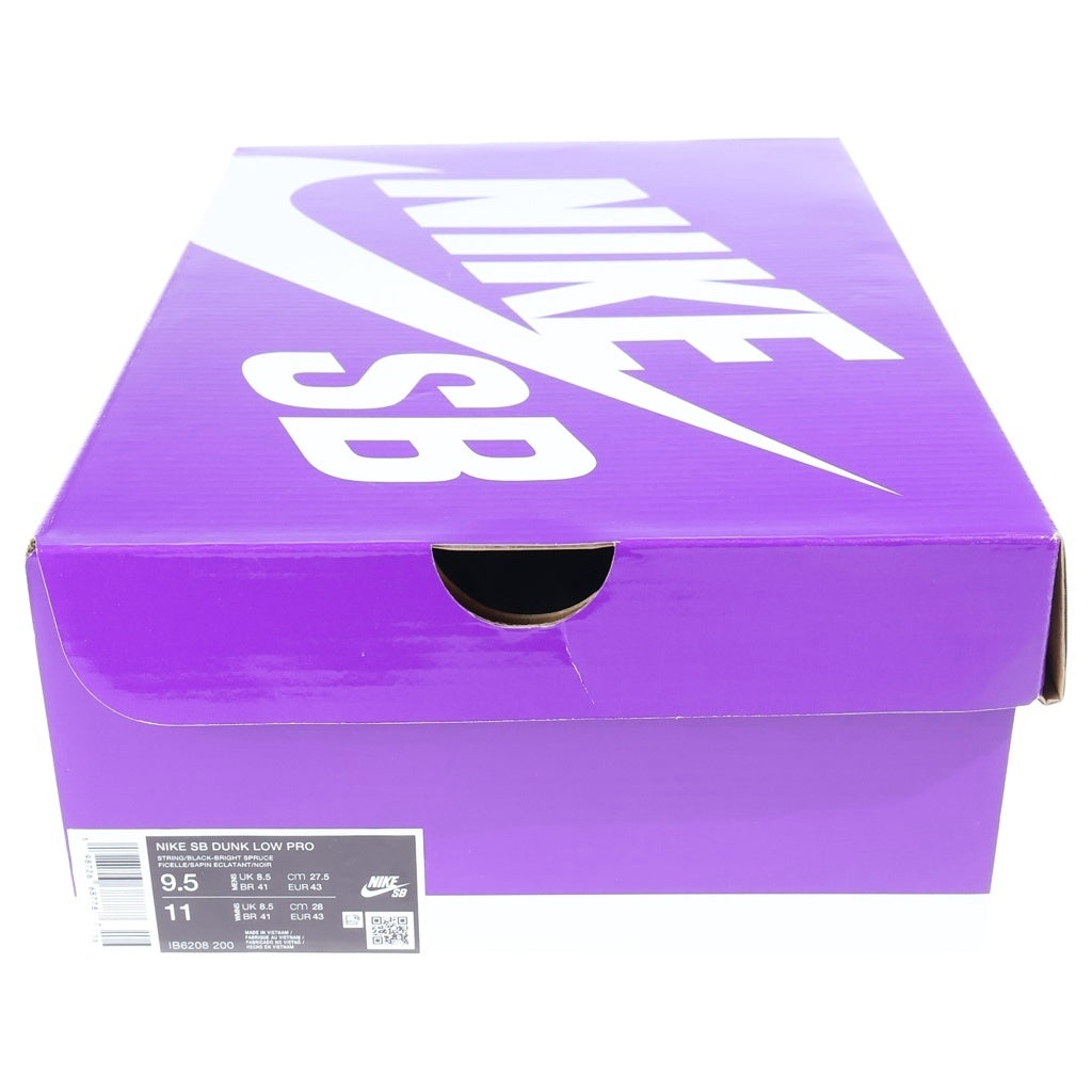 NIKE SB(ナイキエスビー) ×DASHAWN JORDAN DUNK LOW COPPERHEAD ダショーンジョーダン ダンク コッパーヘッド スネークスキン ローカットスニーカー ブラック US9.5/27.5cm IB6208-200