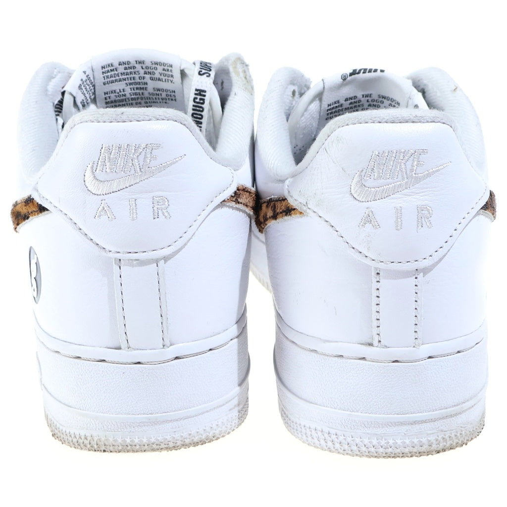 NIKE(ナイキ) 25SS ×GOODENOUGH ×SUPREME AIR FORCE 1 LOW LEOPARD グッドイナフ シュプリーム エアフォース1 レオパード ローカットスニーカー ホワイト US9/27cm IM3483-100