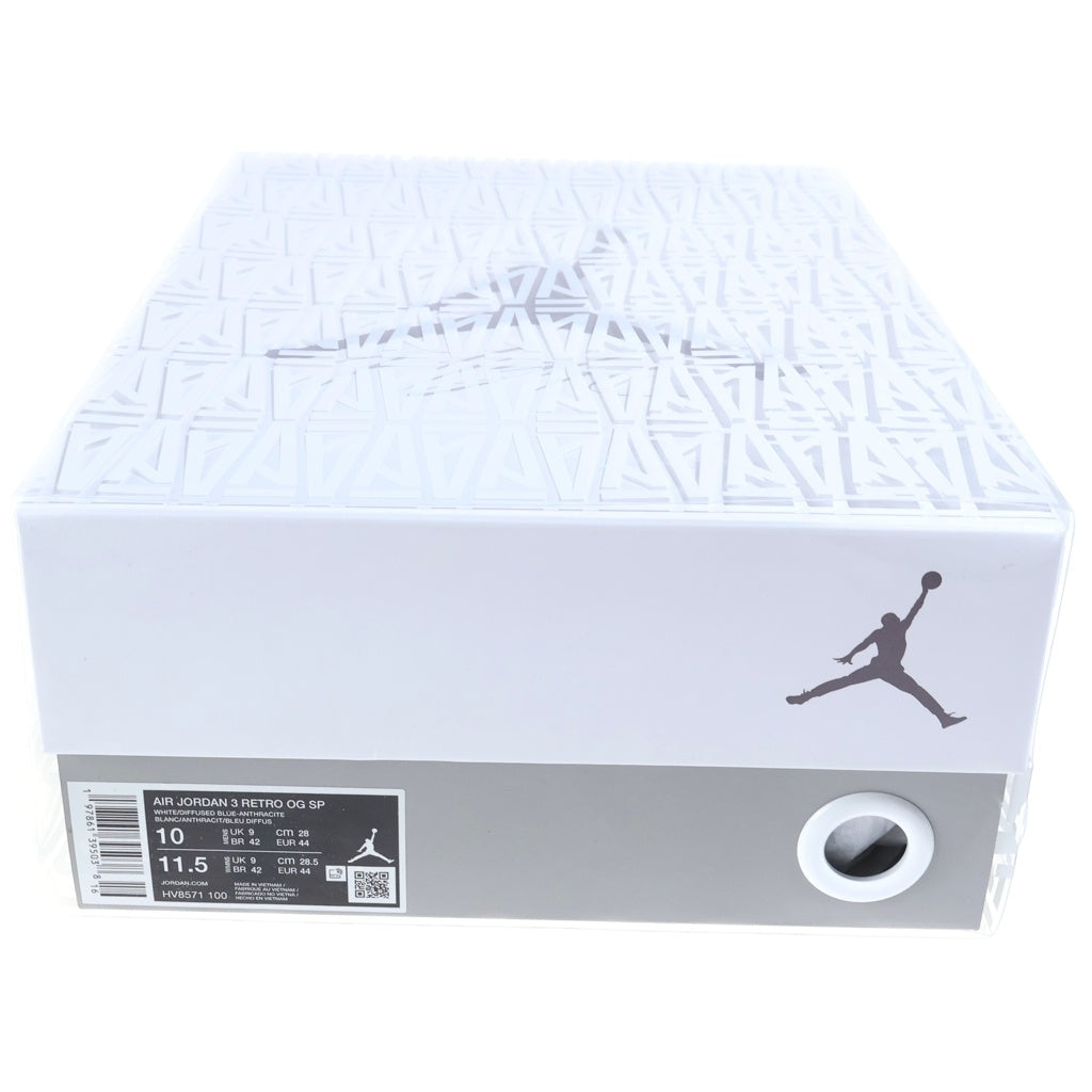 NIKE(ナイキ) ×A MA MANIERE AIR JORDAN 3 RETRO OG SP FOR THE LOVE エアジョーダン3 ハイカットスニーカー US10/28cm HV8571-100