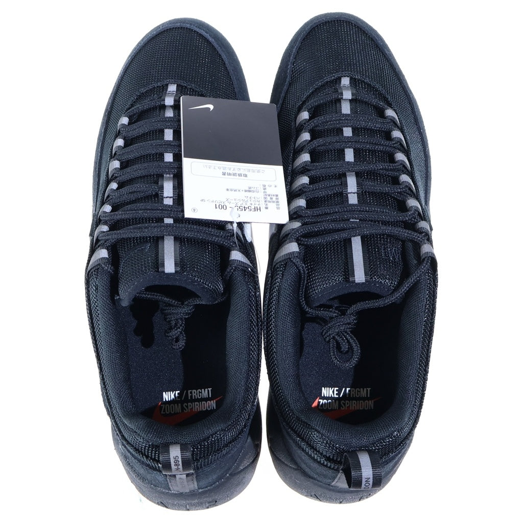 NIKE(ナイキ) ×FRAGMENT AIR ZOOM SPIRIDON SP フラグメント エアズームスピリドン ローカットスニーカー ブラック US9.5/27.5cm HF5455-001