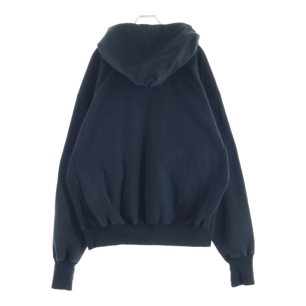 SAINT MICHAEL(セントマイケル) 23AW HOODIE ARCH SAINT アーチセント プルオーバー フーデッド スウェットパーカー ブラック SM-A23-0000-030