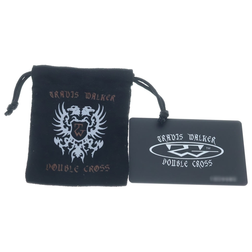 Travis Walker(トラヴィスワーカー) STRETCH DOG TAG WITH 1 SILVER SMALL ARROW CROSS スモール ストレッチ アロークロス ドックタグ ペンダントトップ シルバー DTS040-SV-S-AC