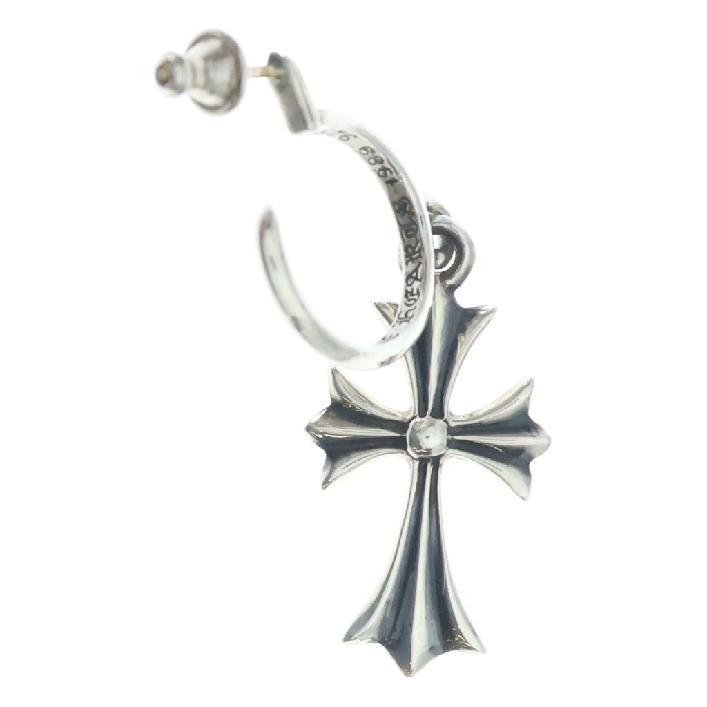 CHROME HEARTS(クロムハーツ) TINY CH CROSS タイニーCHクロス フープピアス シルバー BCA115