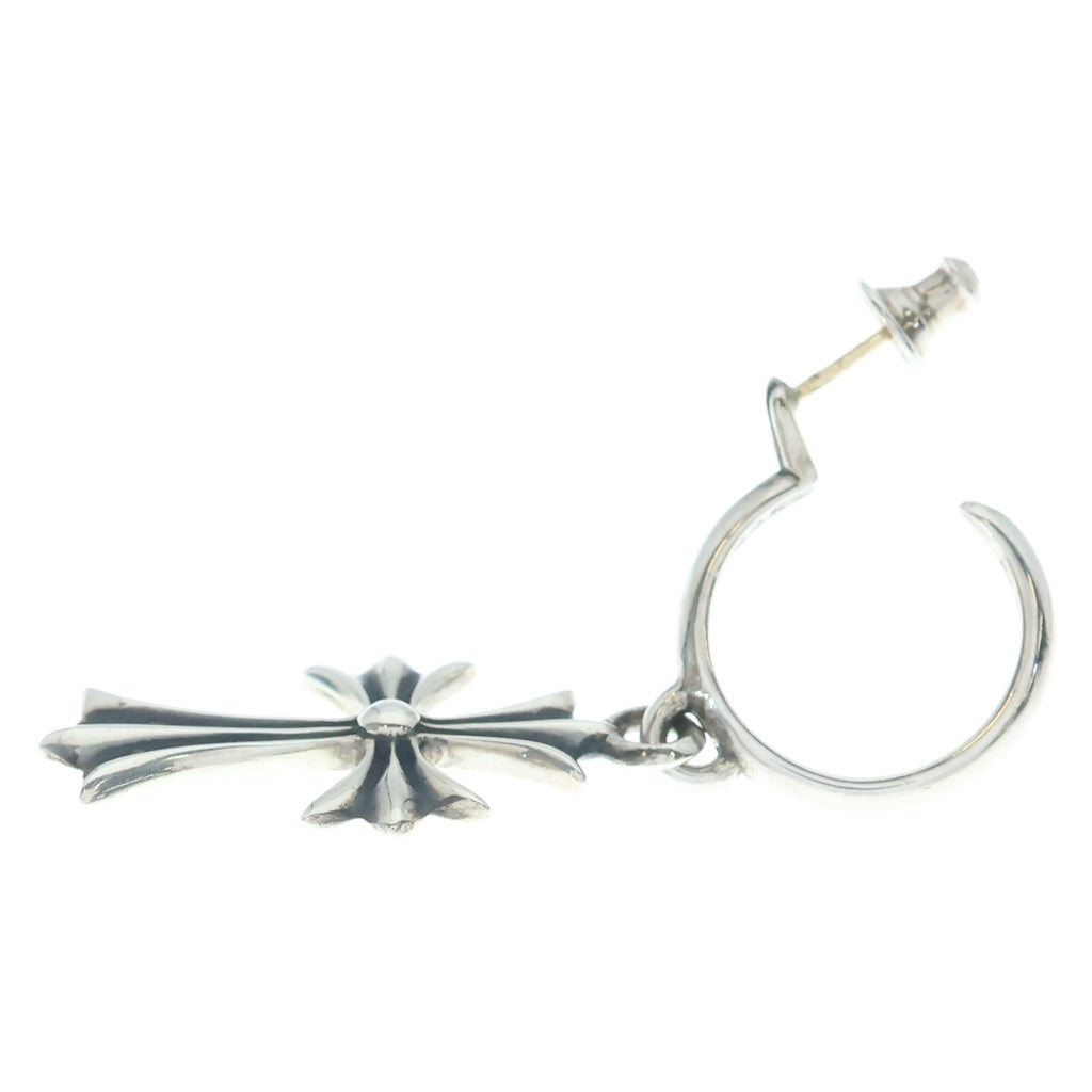 CHROME HEARTS(クロムハーツ) TINY CH CROSS タイニーCHクロス フープピアス シルバー BCA115