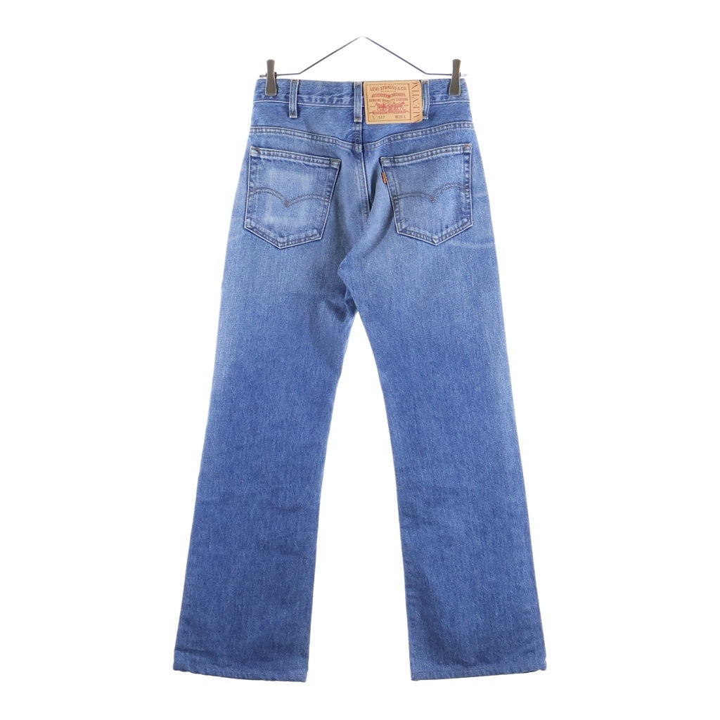 Levi's(リーバイス) ×VALENTINO 517 ボタン裏1006 オレンジタブ ジップフライ ストレートデニムパンツ インディゴ PC9-A1445-0000