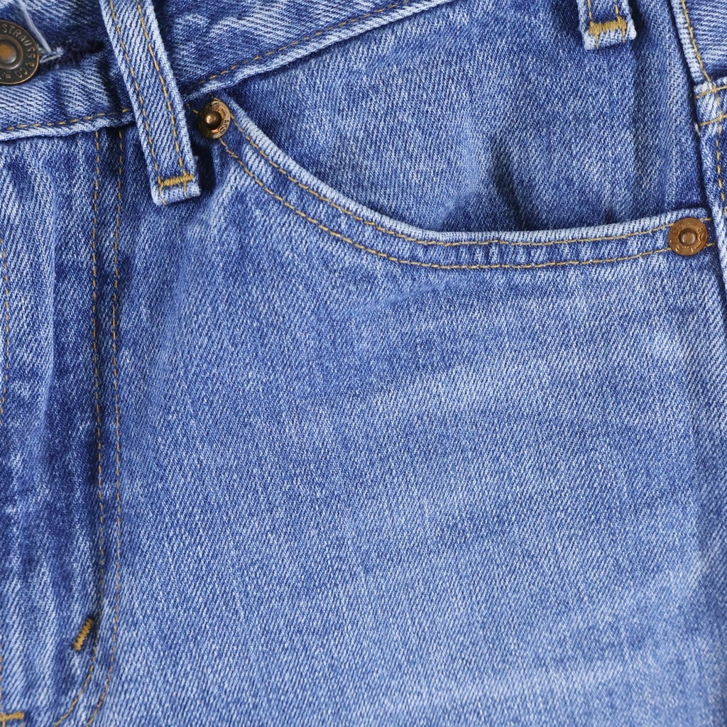 Levi's(リーバイス) ×VALENTINO 517 ボタン裏1006 オレンジタブ ジップフライ ストレートデニムパンツ インディゴ PC9-A1445-0000