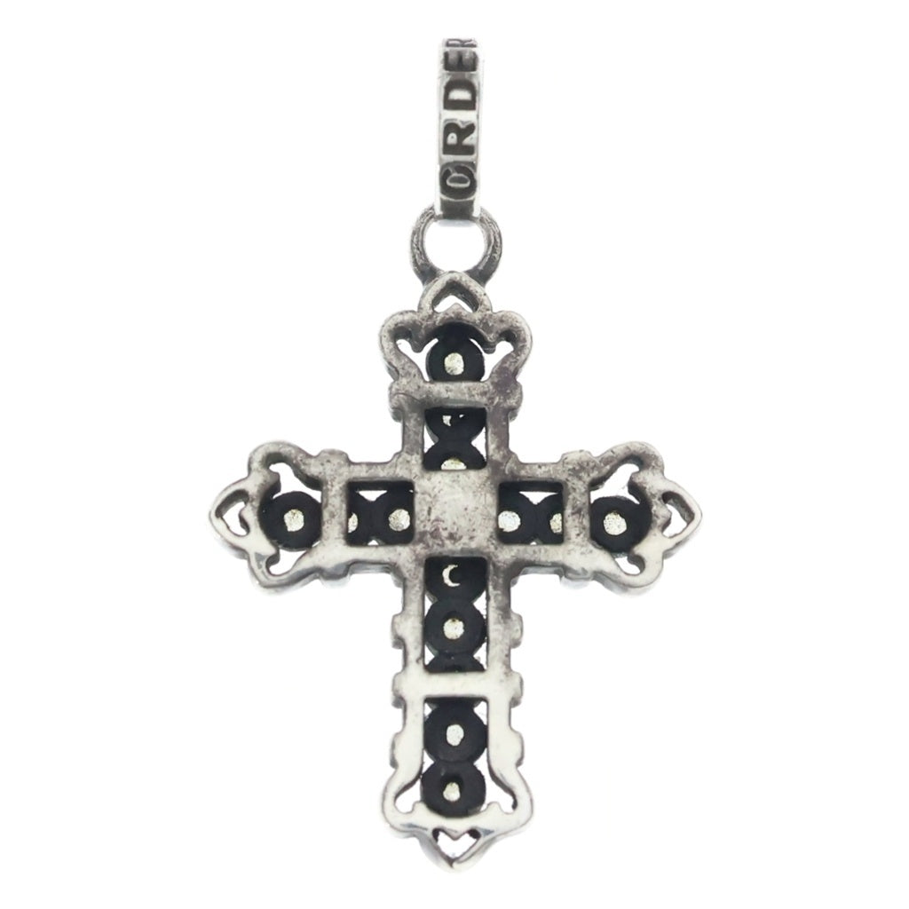 ROYAL ORDER(ロイヤルオーダー) SMALL CONSORT CROSS スモールコンソート クロス ジルコニア ペンダントトップ シルバー