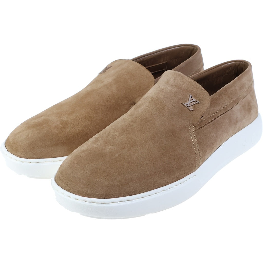 LOUIS VUITTON(ルイヴィトン) 23AW LV PACIFIC LOAFER パシフィックライン スエードレザー ローファー スリッポン ブラウン DI0273 1ACFAI