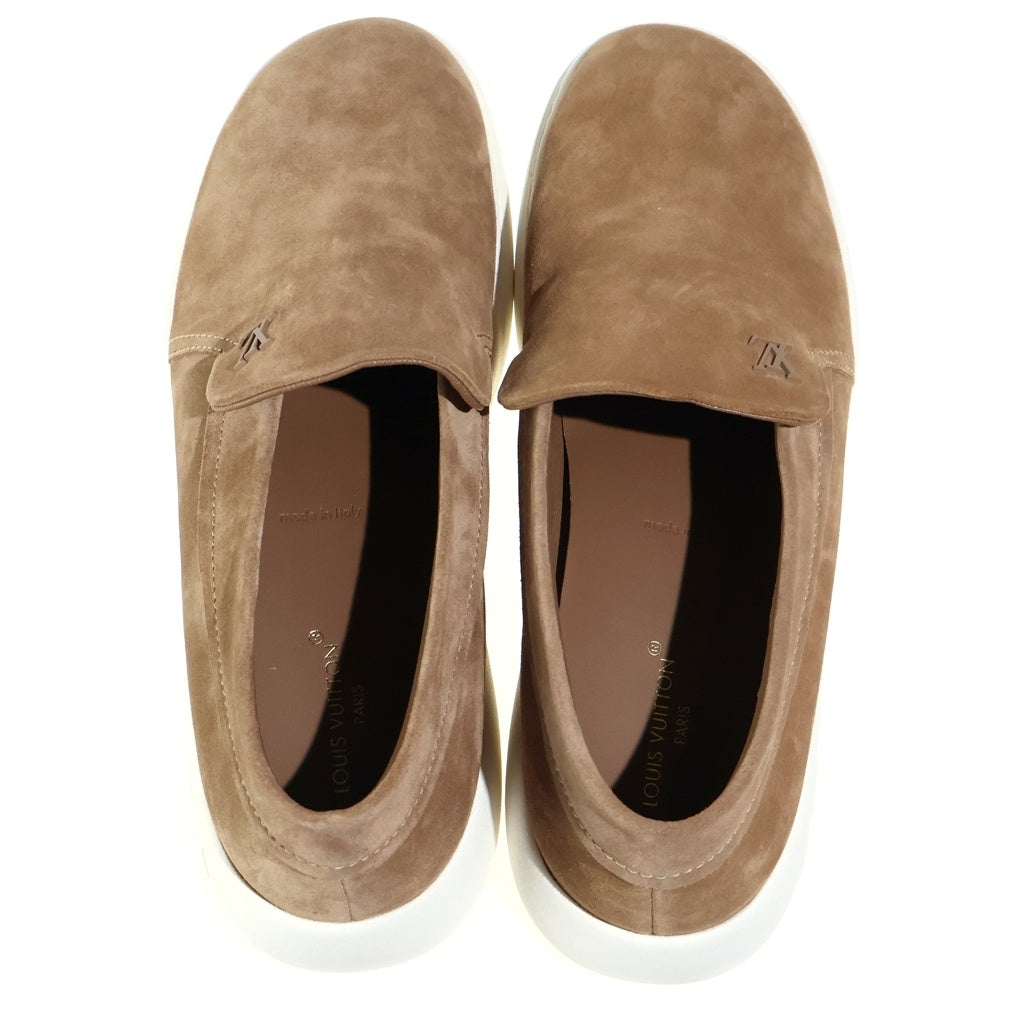 LOUIS VUITTON(ルイヴィトン) 23AW LV PACIFIC LOAFER パシフィックライン スエードレザー ローファー スリッポン ブラウン DI0273 1ACFAI