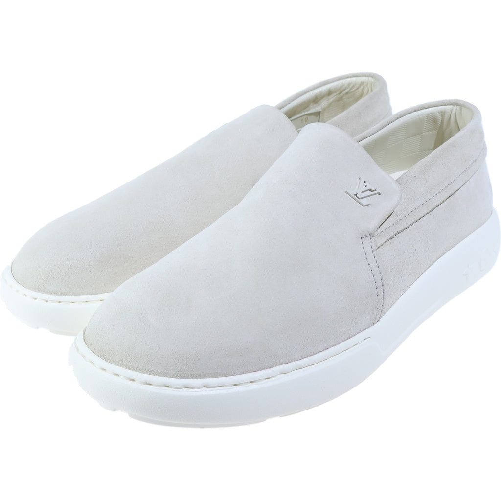 LOUIS VUITTON(ルイヴィトン) 23AW LV PACIFIC LOAFER パシフィックライン スエードレザー ローファー スリッポン グレー DI0273 1ACF9O