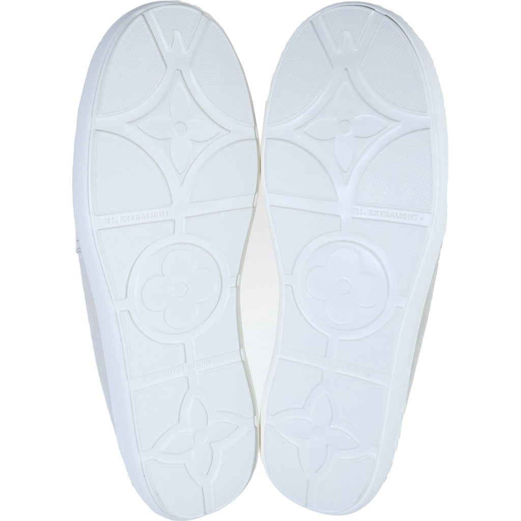 LOUIS VUITTON(ルイヴィトン) 23AW LV PACIFIC LOAFER パシフィックライン スエードレザー ローファー スリッポン グレー DI0273 1ACF9O