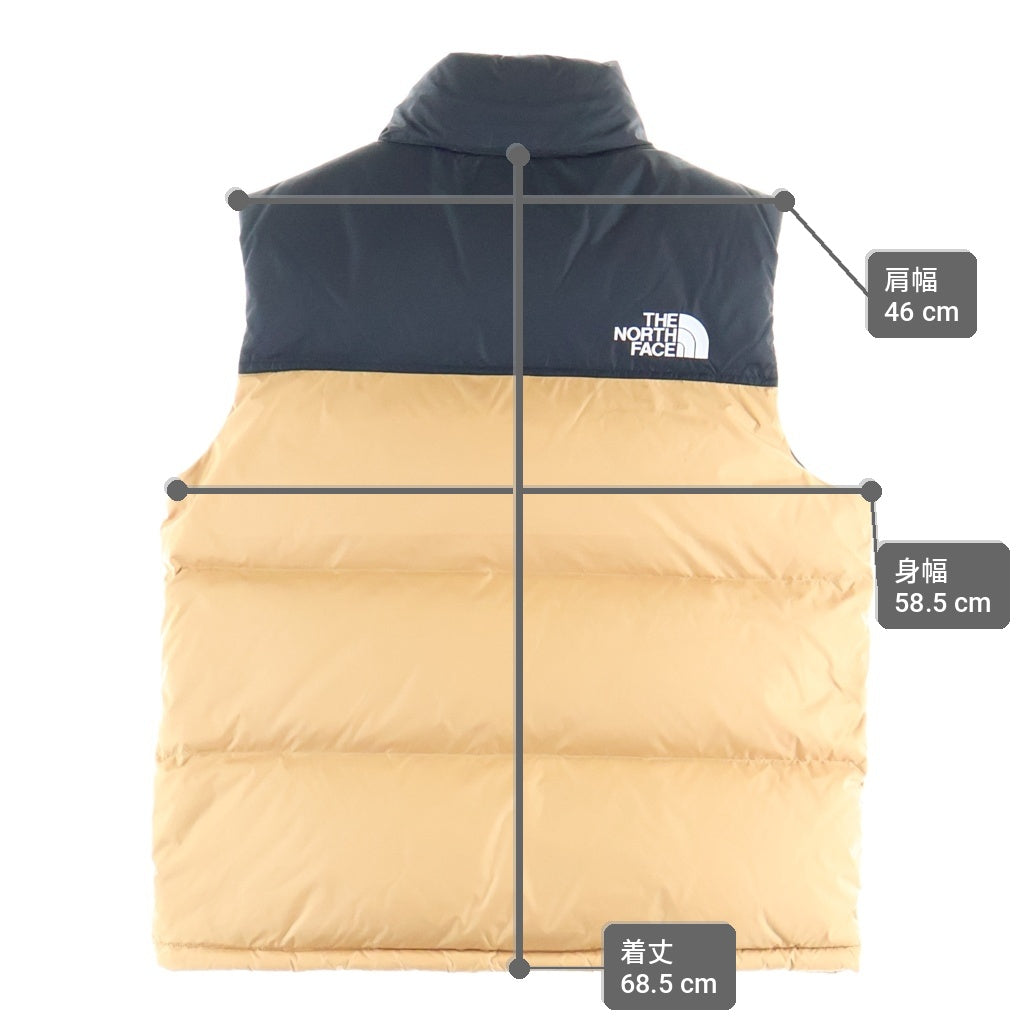 THE NORTH FACE(ザノースフェイス) 1996 RETRO NUPTSE VEST ALMOND BUTTER レトロ ヌプシ ダウンベスト ベージュ NF0A3JQQI0J-M
