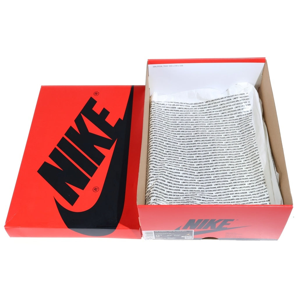 NIKE(ナイキ) ×FACETASM AIR JORDAN MID SE FRLS APLA ファセッタズム エアジョーダン 1 ミッドカットスニーカー ブルー/ホワイト US9.5/27.5cm CU2802-100