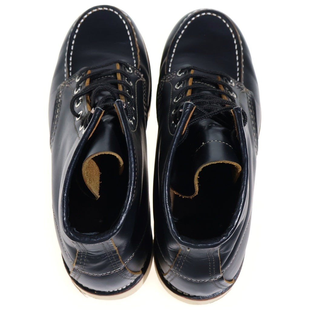 RED WING(レッド ウイング) IRISH SETTER BOOTS アイリッシュセッター モックトゥ レザー レースアップ ワークブーツ ブラック 9874