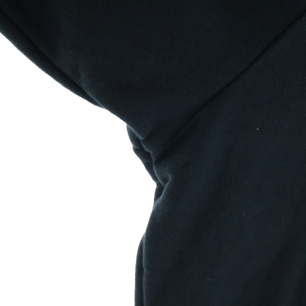KITH(キス) 25AW BEADED ANGEL NELSON HOODIE ビーデッドエンジェル ネルソン ロゴエンブロイダリー プルオーバー フーデッド スウェットパーカー ブラック KHM033421