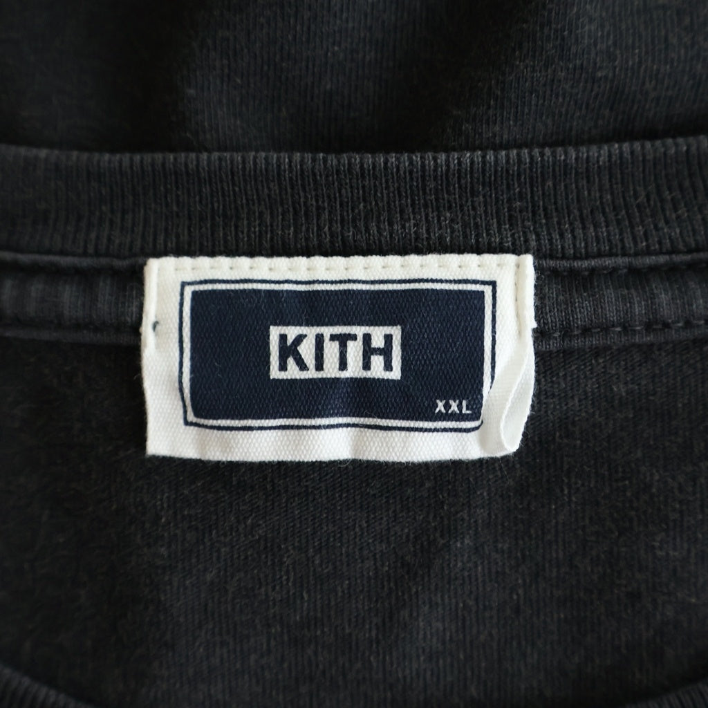 KITH(キス) 25SS JAGUAR TEE フロントジャガープリント クルーネック 半袖Tシャツ カットソー ブラック KHM033551