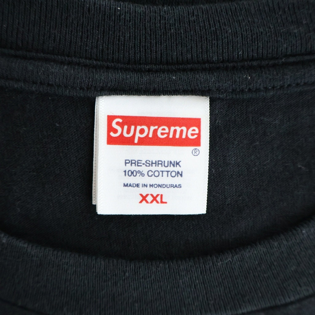 SUPREME(シュプリーム) 24AW Tyler The Creator Tee タイラーザクリエイター フロントフォト ロゴ クルーネック 半袖Tシャツ カットソー ブラック