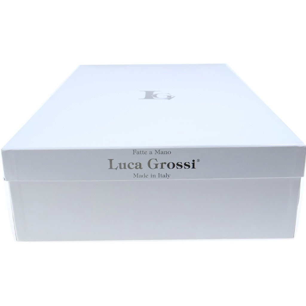LUCA GROSSI(ルカグロッシ) サイドジップ レザーロングブーツ レディース ブラック LU624BW11015