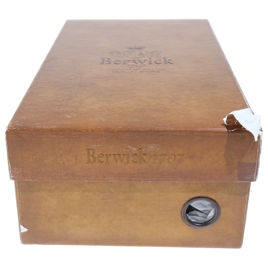 Berwick1707(バーウィック1707) ゴールド金具 レザービットローファー レディース ブラウン
