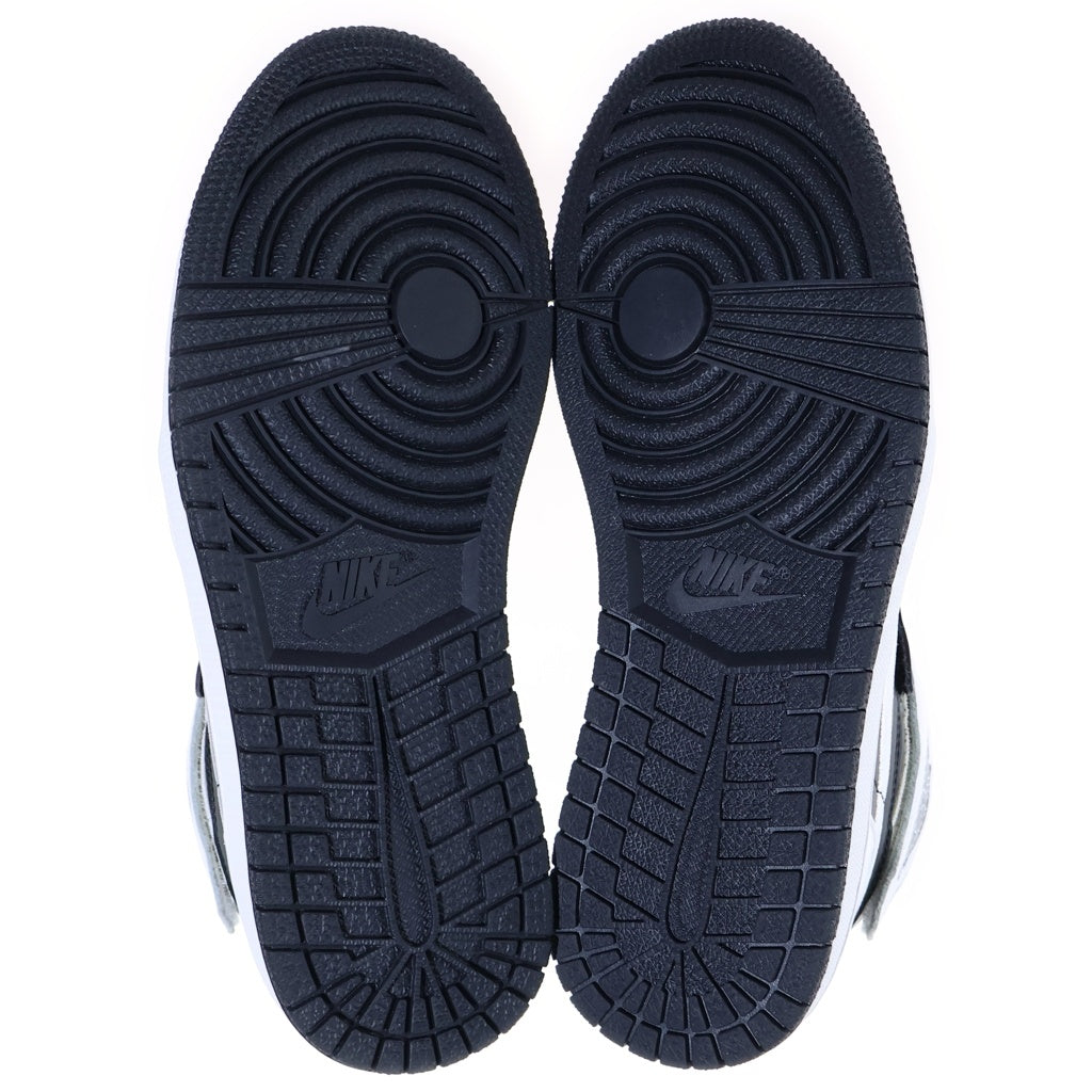 NIKE(ナイキ) AIR JORDAN 1 HI FLYEASE エア ジョーダン1 ハイフライイーズ ハイカットスニーカー ブラック/ホワイト US8.5/26.5cm CQ3835-011