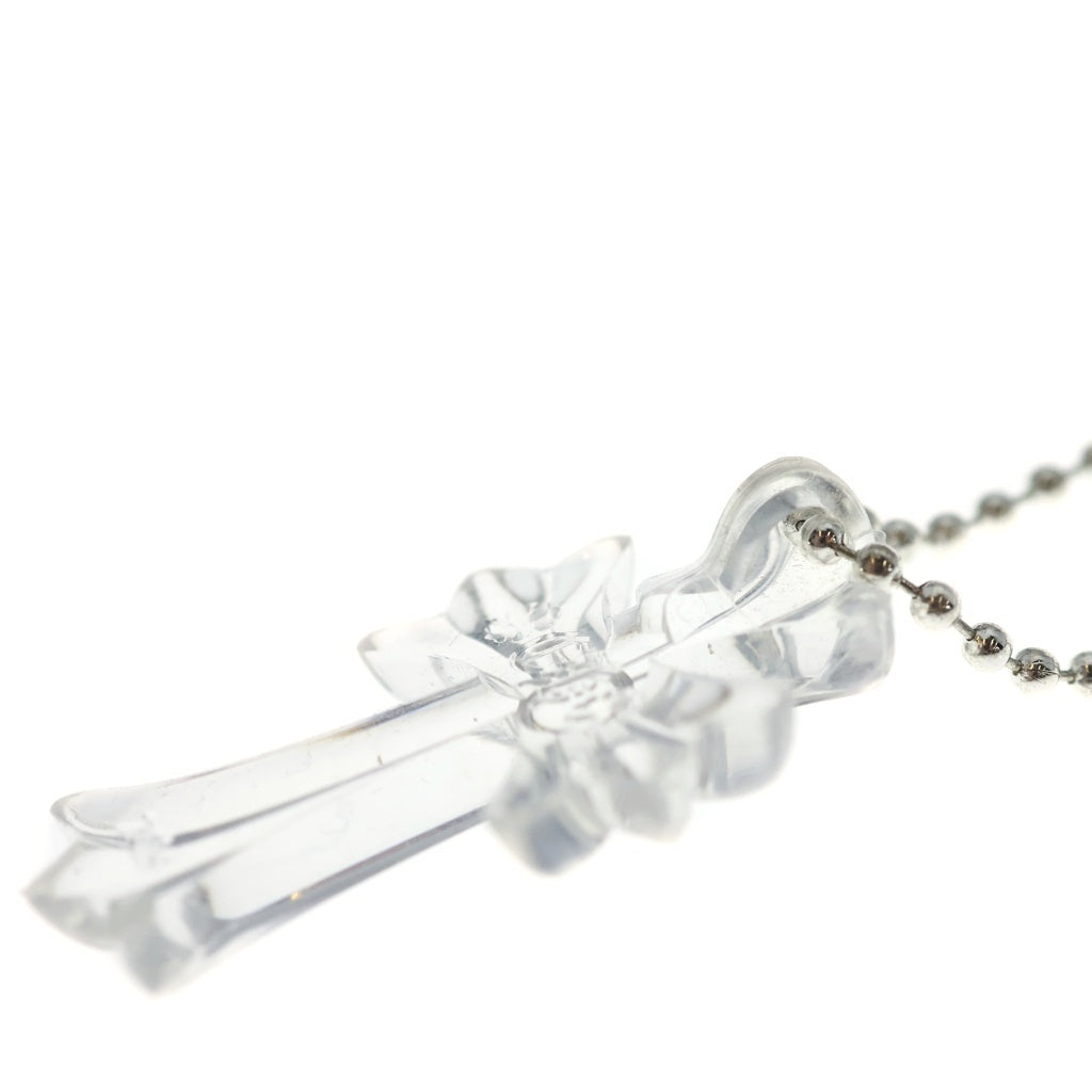CHROME HEARTS(クロムハーツ) RUBBER CH CRS SML スモールCHクロス ラバーネックレス シリコン クリア
