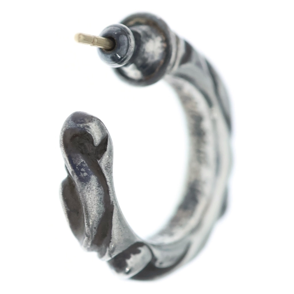 CHROME HEARTS(クロムハーツ) HOOP SCROOL スクロール フープピアス シルバー BCA102