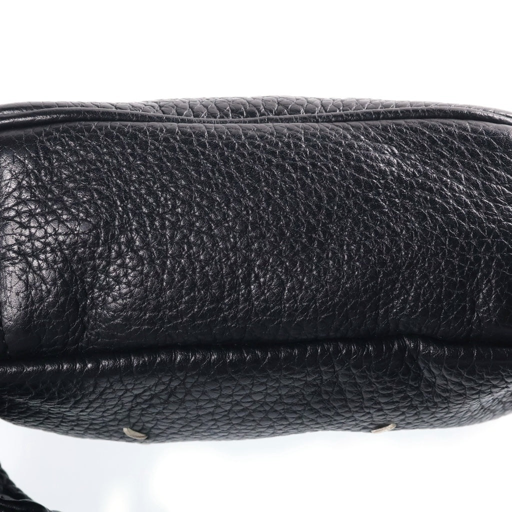 Maison Margiela(メゾンマルジェラ) 20SS 4ステッチ レザーウエストショルダーバッグ ブラック S55WB0019