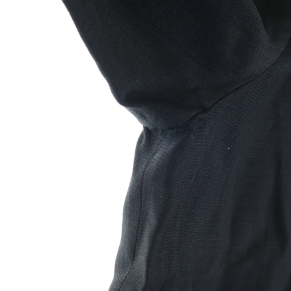 KITH(キス) 26SS &KIN TEXTURED RED RAYON ACE BUTTONDOWN テクスチャードビスコース エースボタンダウンシャツ ブラック KHM035145-001