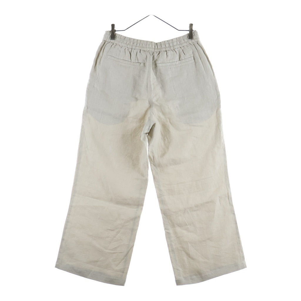 Alo Yoga(アローヨガ) LINEN DAYS STRAIGHT LRG PANT リネン デイズ ドローストリング ストレートパンツ レディース アイボリー M5267R