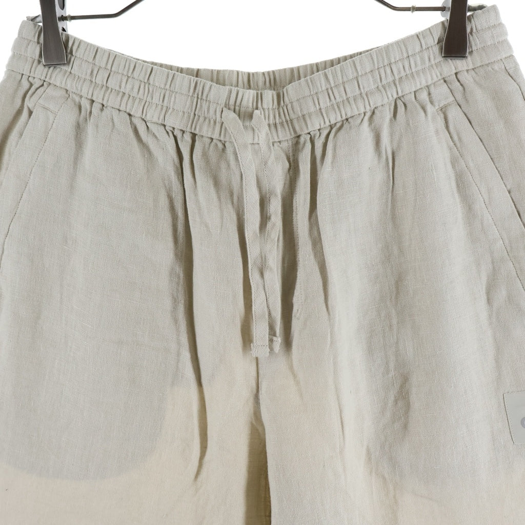 Alo Yoga(アローヨガ) LINEN DAYS STRAIGHT LRG PANT リネン デイズ ドローストリング ストレートパンツ レディース アイボリー M5267R