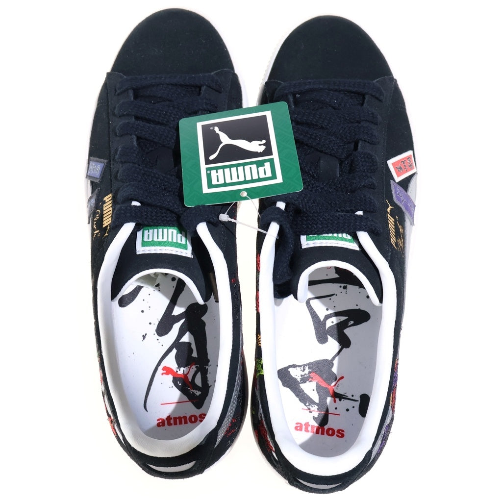 PUMA(プーマ) ×ATMOS ×SHIDO AKAMA CLYDE HANAFUDA アトモス 赤間紫動 クライド 花札 ローカットスニーカー ブラック US8.5/26.5cm 394415-01