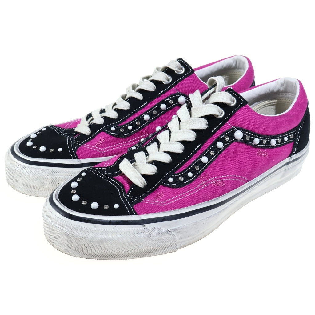 VANS(ヴァンズ) LX OLD SKOOL 36 PEARLIZED オールドスクール36 パールライズド ユーズド加工 ローカットスニーカー パープル/ブラック US9/27cm VN000E8VHLE