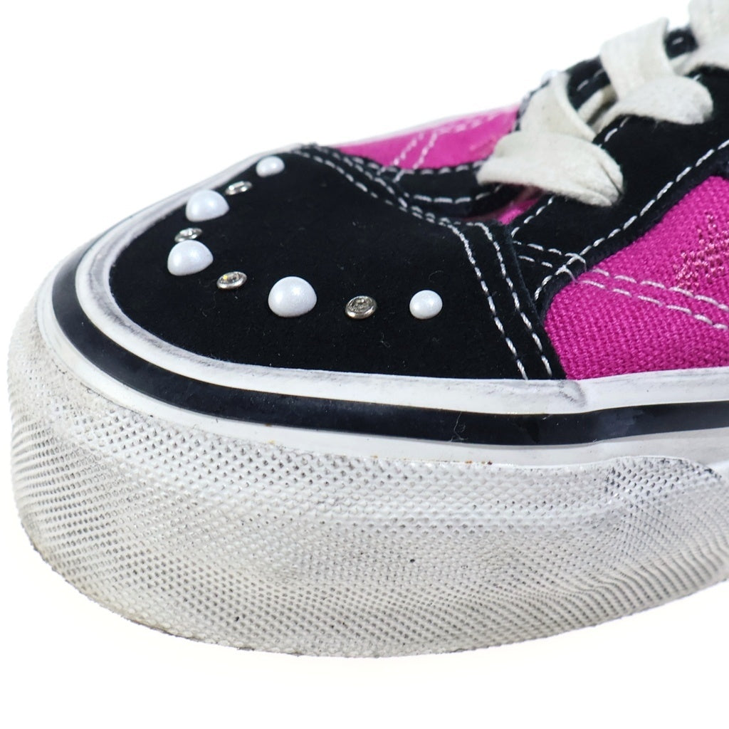 VANS(ヴァンズ) LX OLD SKOOL 36 PEARLIZED オールドスクール36 パールライズド ユーズド加工 ローカットスニーカー パープル/ブラック US9/27cm VN000E8VHLE