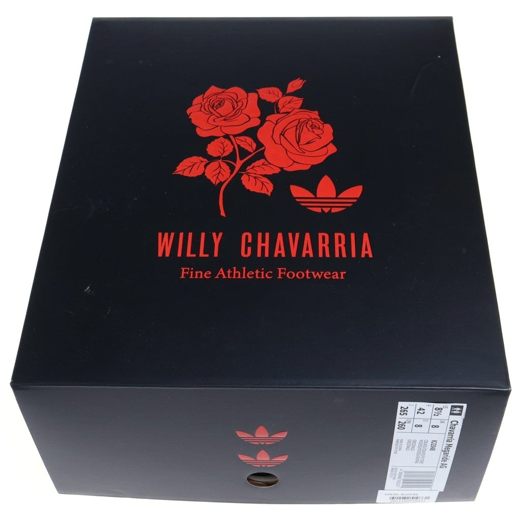 adidas(アディダス) ×WILLY CHAVARRIA MEGARIDE AG ウィリーチャバリア メガライド ローカットスニーカー グレー/ブラック US8.5/26.5cm KJ2048