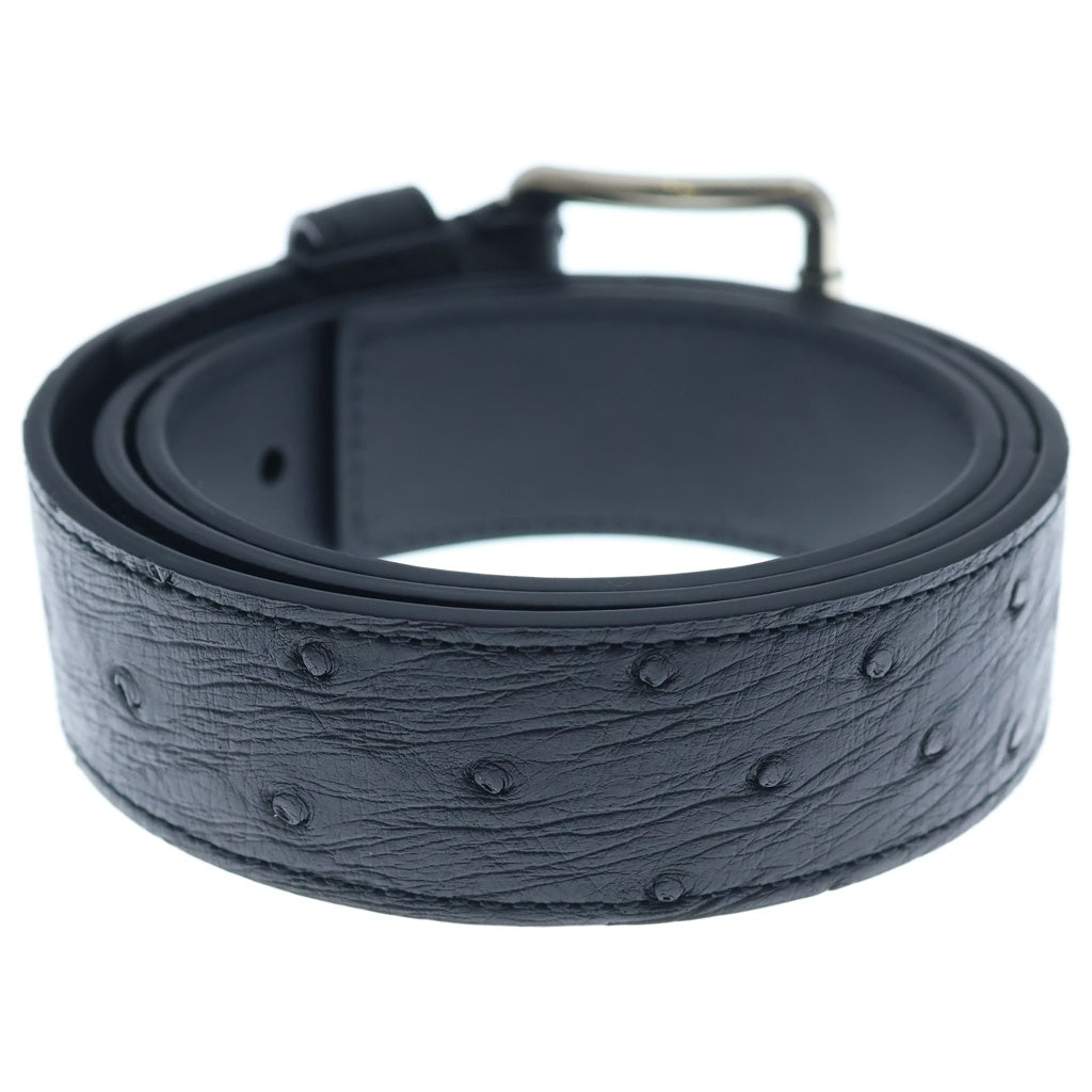LOEWE(ロエベ) ROLLER CURVED BELT ローラーカーブドベルト ヴィンテージ加工 レザーベルト ブラック E619244XB8 1839