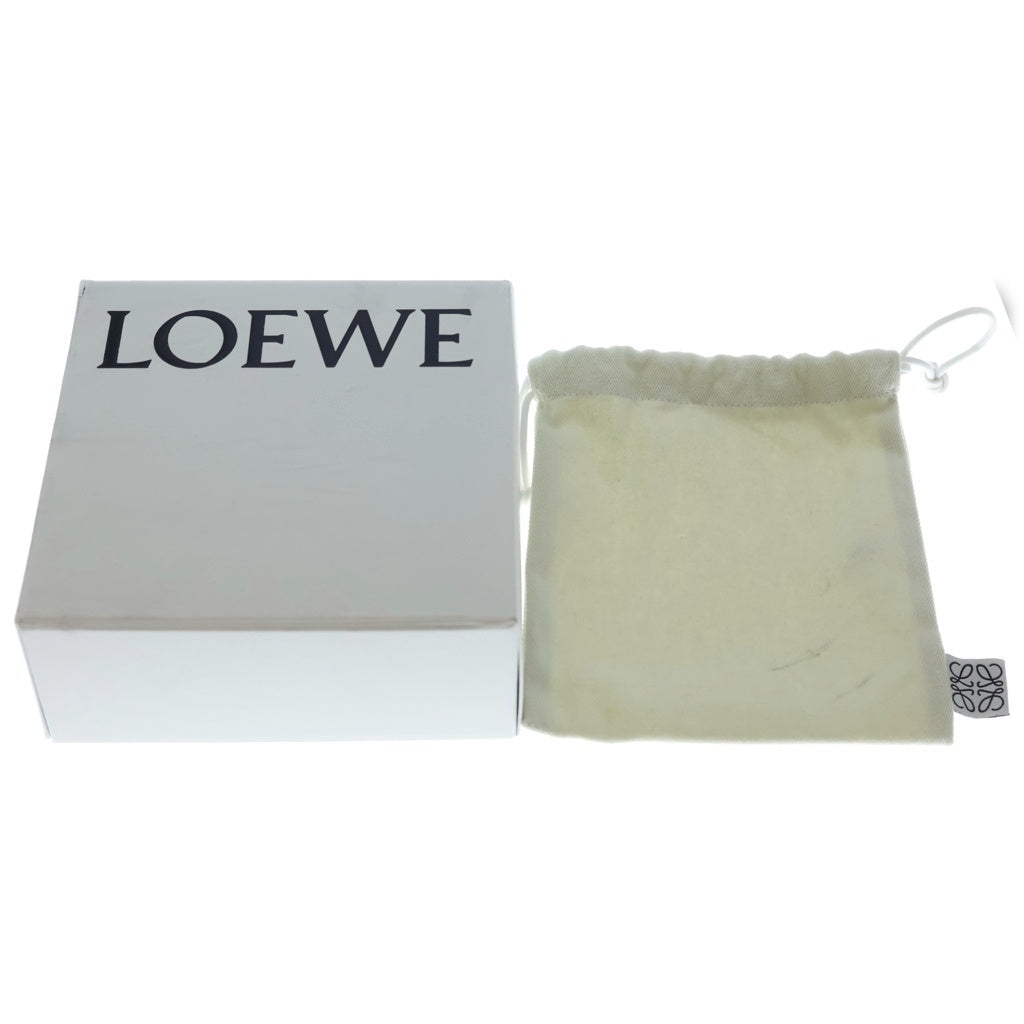 LOEWE(ロエベ) ROLLER CURVED BELT ローラーカーブドベルト ヴィンテージ加工 レザーベルト ブラック E619244XB8 1839