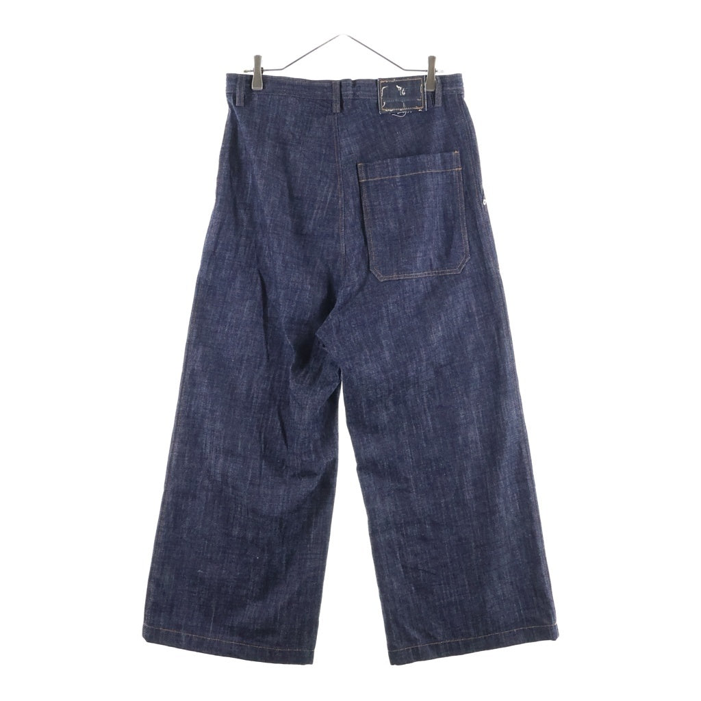 Y's(ワイズ) 21AW 8OZ DENIM LONG STRAIGHT PANTS 80オンス ロング ストレートデニムパンツ レディース インディゴ YX-P99-027