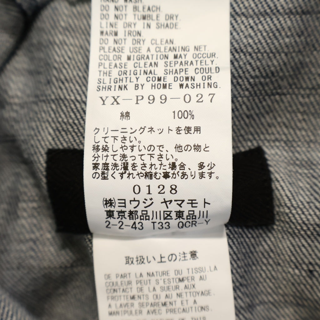 Y's(ワイズ) 21AW 8OZ DENIM LONG STRAIGHT PANTS 80オンス ロング ストレートデニムパンツ レディース インディゴ YX-P99-027